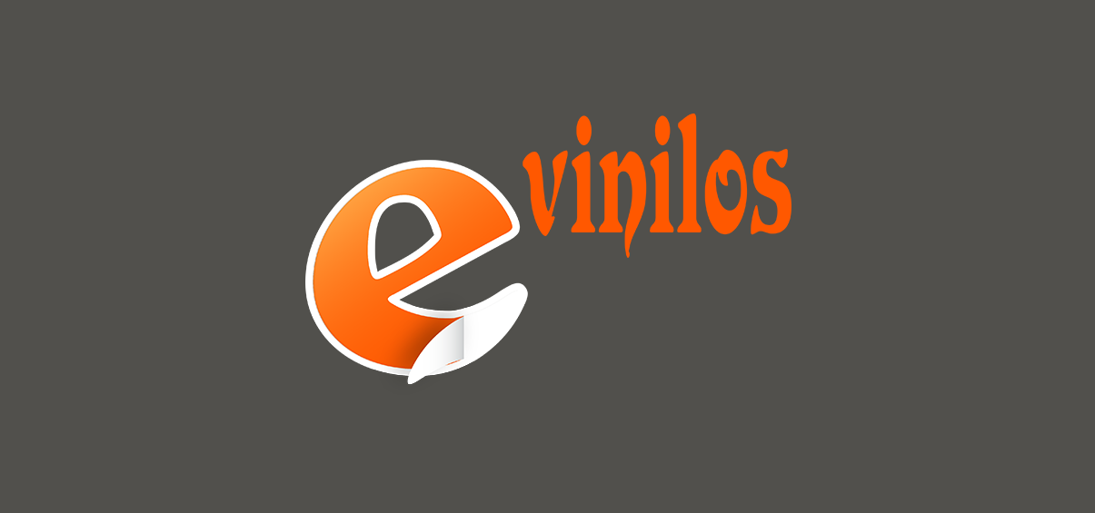 Diseño de logo para eVinilos